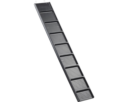 FERPLAST Konijnen ladder kunststof zwart 84,5x14x2,3 cm