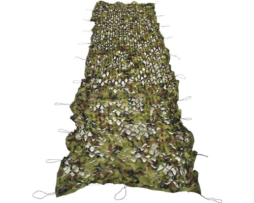Camouflagenet schaduwdoek groen 100x500 cm