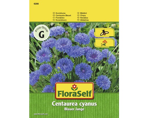 FLORASELF® Korenbloem Blauer Junge Centaurea cyanus bloemenzaden