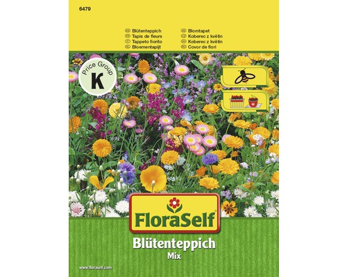 FLORASELF® Bloementapijt mengsel bloemenzaden