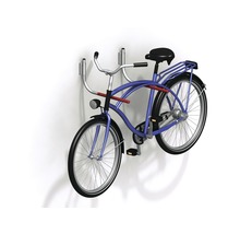 ALFER universele fietshouder met rubbercoating, aluminium blank, d 550 x h 270 mm, 2 stuks-thumb-2