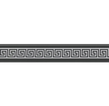 A.S. CRÉATION Behangrand zelfklevend 3839-21 Only Borders geometrisch zwart 5 m x 10 cm-thumb-0