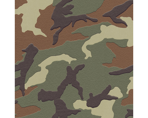 A.S. CRÉATION Vliesbehang 3694-06 Boys & Girls camouflage bruin/groen