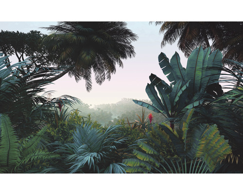 KOMAR Fotobehang vlies LJX8-060 Le Jardin Jungle morning 400x250 cm