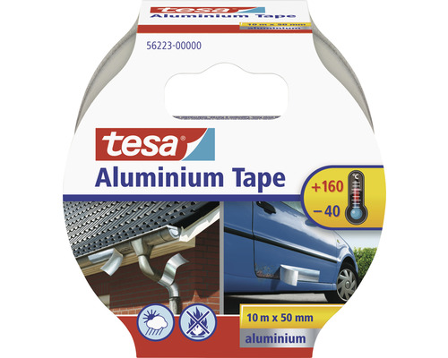 TESA Aluminium Tape zilver 10 m x 48 mm