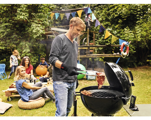 WEBER® Houtskoolbarbecue Master-Touch GBS E-5750 zwart 57 cm | HORNBACH