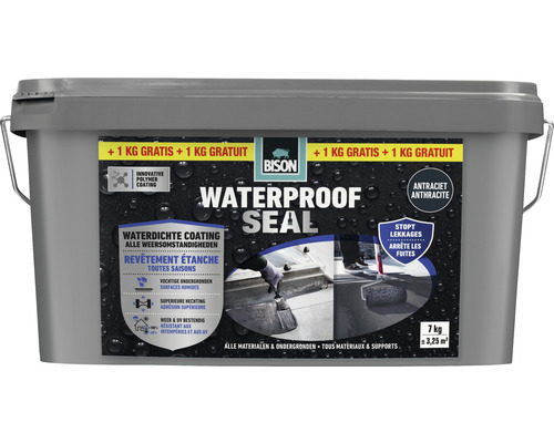 BISON Waterproof seal antraciet 7 kg