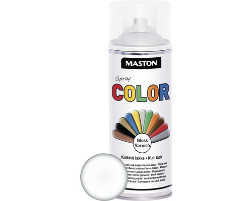 MASTON Color spuitlak glossy varnish 400 ml