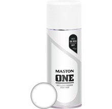 MASTON One spuitlak mat RAL 9010 wit 400 ml-thumb-0