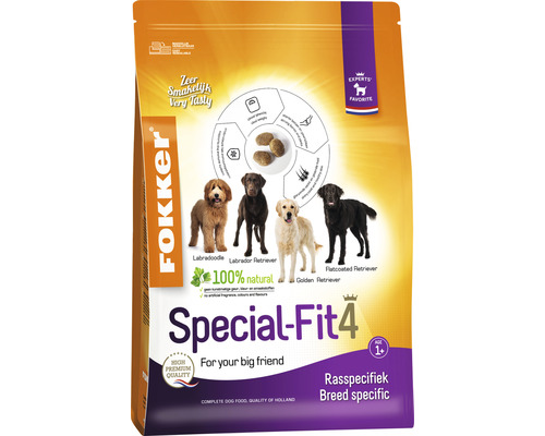 FOKKER Hondenvoer droog Special-fit 4 2,5 kg