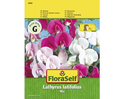FLORASELF® Lathyrus mengsel Lathyrus latifolius bloemenzaden