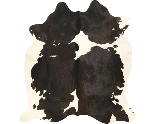 Koeienhuid zwart/wit ca. 180/200x200/220 cm
