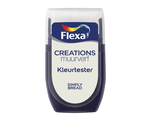 FLEXA Creations muurverf kleurtester Simply Bread 30 ml