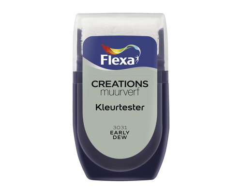 FLEXA Creations muurverf kleurtester Early Dew 30 ml