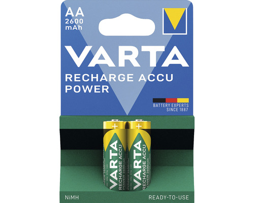VARTA Oplaadbare batterij Recharge Accu Power AA, 2 stuks