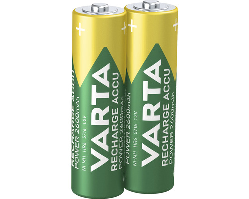 wanhoop cache Schuldig VARTA Oplaadbare batterij Recharge Accu Power AA, 2 stuks kopen! | HORNBACH
