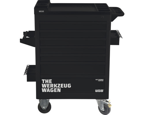 cilinder Wonen Riet WGB Gereedschapswagen met 7 laden zwart (incl. 9 inlegmodules), 130-delig  kopen! | HORNBACH