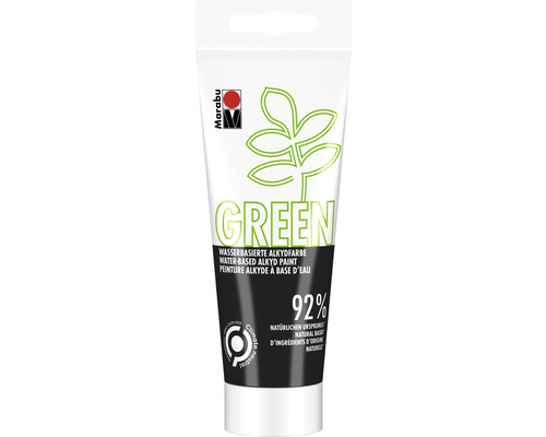 MARABU Green series - Alkydverf zwart 073 100 ml
