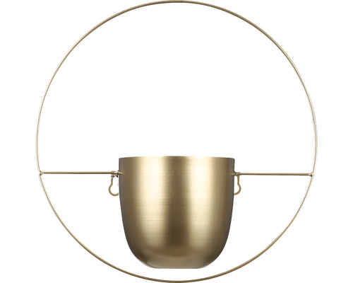 MICA Hangpot Dexter Metaal goud Ø 14 cm H 34 cm-0