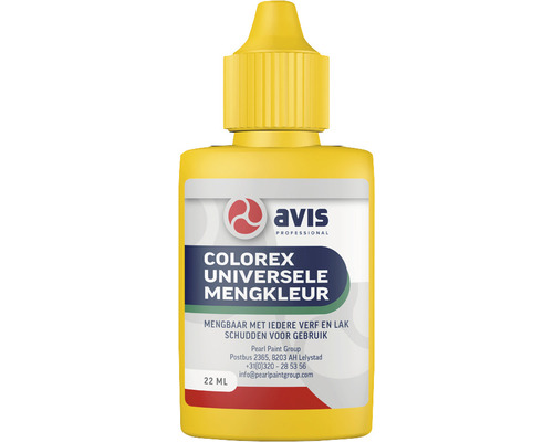 AVIS Colorex Mengkleur universeel 22 ml geel