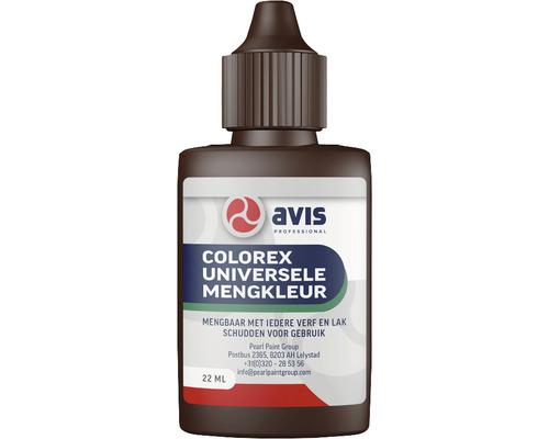 AVIS Colorex Mengkleur universeel 22 ml bruin