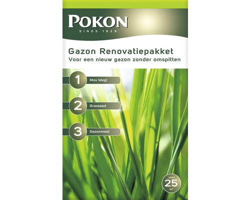 POKON Gazon Renovatiepakket 3-in-1 1,75 kg