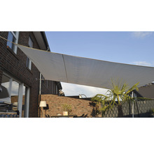 FLORACORD Schaduwdoek wind- en waterdoorlatend crèmewit 400x500 cm-thumb-2