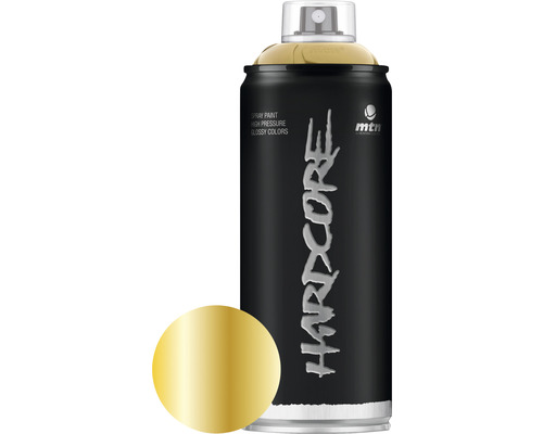 MTN Hardcore spuitlak glans Metallic Gold 400 ml