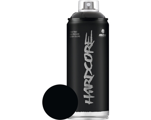 MTN Hardcore spuitlak glans Gloss Black 400 ml