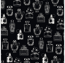 ESTAHOME Vliesbehang 128827 #FAB parfum flesjes zwart/wit-thumb-0