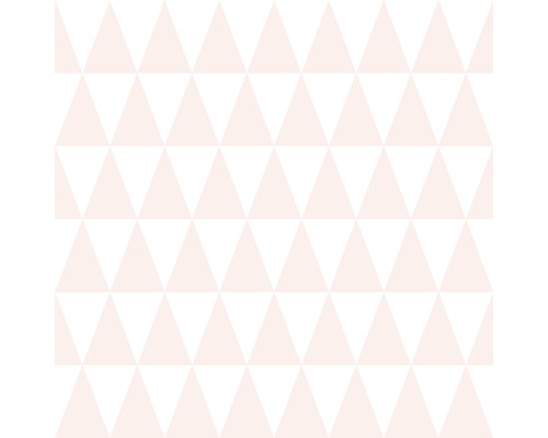 ESTAHOME Vliesbehang 128862 Little Bandits geometrische driehoeken lichtroze/wit-0