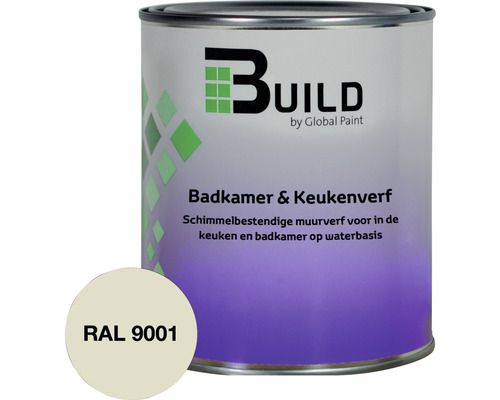 BUILD Badkamer & keukenverf RAL 9001 750 ml