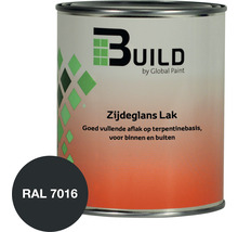 BUILD Zijdeglans lak RAL 7016 750 ml-thumb-0