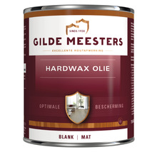 GILDE MEESTERS Hardwax olie mat blank 750 ml-thumb-0