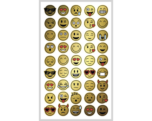 AGDESIGN Mini stickers Smile 31 stuks