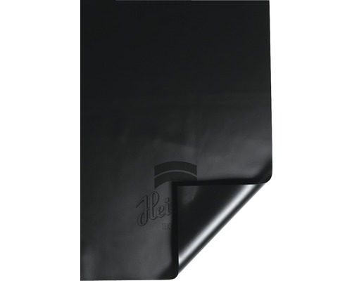 HEISSNER PVC-vijverfolie 1,0 mm, zwart, rolbreedte 4 m