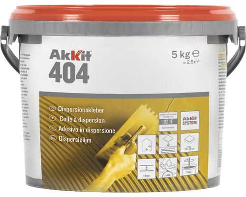 Akkit 404 gebruiksklare dispersielijm 5 kg