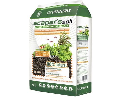 DENNERLE grind scapers soil bruin 4 L