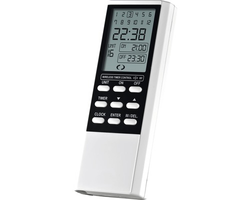 KLIKAANKLIKUIT® Afstandbediening ATMT-502 wit, met tijdschakelklok