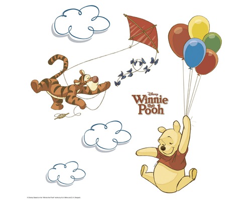 KOMAR Raamsticker 16403 Disney Edition 4 Winnie the Pooh 31x31 cm