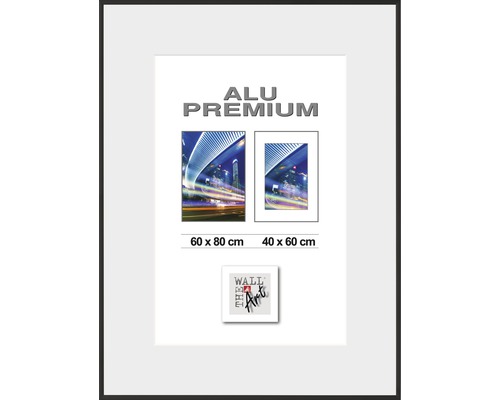 Terug kijken aangrenzend Beschaven THE WALL Fotolijst aluminium Duo zwart 60x80 cm kopen! | HORNBACH