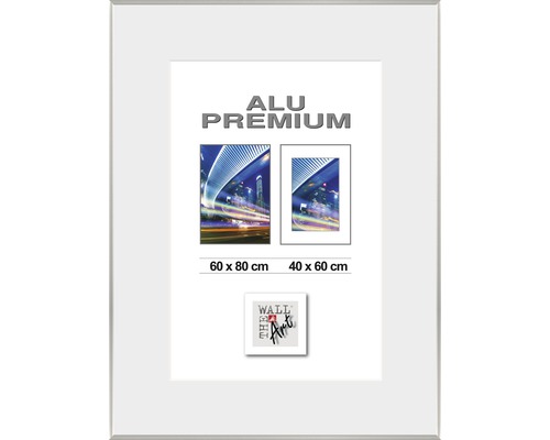 etiket tyfoon Frons THE WALL Fotolijst aluminium Duo zilver 60x80 cm kopen! | HORNBACH