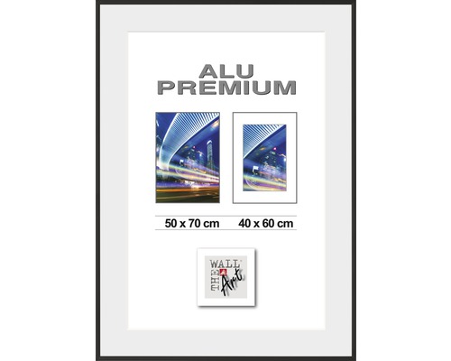 Centimeter Voorman Wacht even THE WALL Fotolijst aluminium Duo zwart 50x70 cm kopen! | HORNBACH