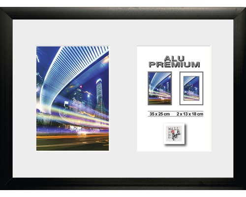 Madeliefje Bijdrage Post impressionisme THE WALL Fotolijst aluminium Quattro zwart 25x35 cm kopen! | HORNBACH