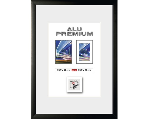 Met bloed bevlekt Geduld roddel THE WALL Fotolijst aluminium Quattro zwart 29,7x42 cm (A3) kopen! | HORNBACH