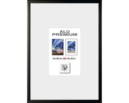 blouse Prestigieus smaak THE WALL Fotolijst aluminium Quattro zwart 42x59,4 cm (A2) kopen! | HORNBACH