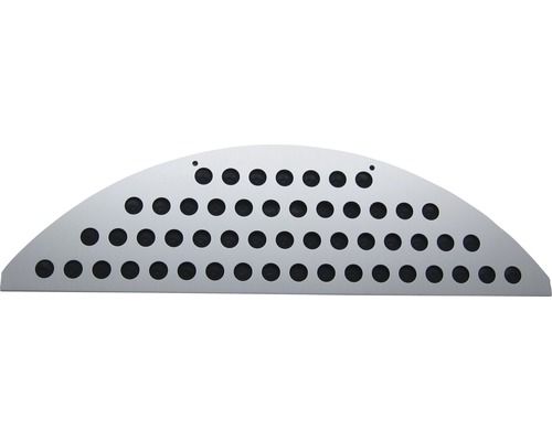 lippen gebonden Boer Trapmat aluminium met noppen 17,5x60 cm + 3 cm omslag trapkant kopen bij  HORNBACH