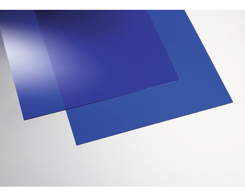GUTTAGLISS® Acrylglas Acrylcolor glad blauw 500 x 1000 x 3,0 mm