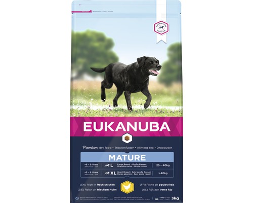 EUKANUBA Hondenvoer Dog Mature large kip 3 kg-0
