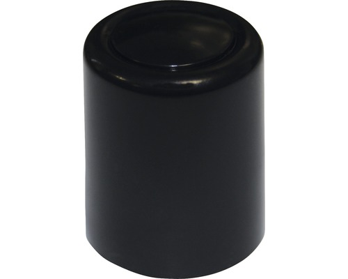 DRESSELHAUS Deurstopper Ø 30 mm kunststof zwart, 25 stuks